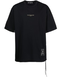T-shirt girocollo nera di Mastermind World