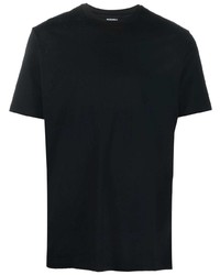 T-shirt girocollo nera di Mazzarelli