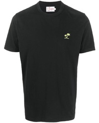 T-shirt girocollo nera di MC2 Saint Barth
