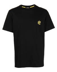 T-shirt girocollo nera di MCM