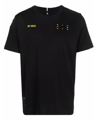 T-shirt girocollo nera di McQ