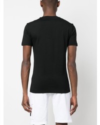 T-shirt girocollo nera di Calvin Klein