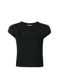 T-shirt girocollo nera di Murmur
