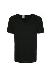 T-shirt girocollo nera di N. Hoolywood