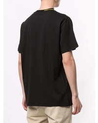 T-shirt girocollo nera di N°21