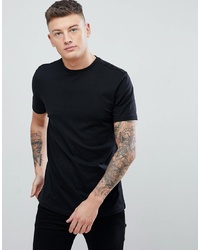 T-shirt girocollo nera di New Look