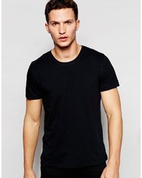 T-shirt girocollo nera di Nudie Jeans