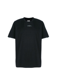 T-shirt girocollo nera di Oamc