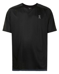 T-shirt girocollo nera di ON Running