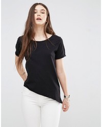 T-shirt girocollo nera di Only