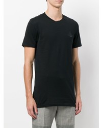 T-shirt girocollo nera di Vivienne Westwood