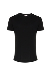 T-shirt girocollo nera di Orlebar Brown
