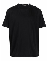 T-shirt girocollo nera di Our Legacy