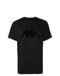 T-shirt girocollo nera di Paura