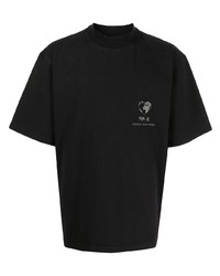 T-shirt girocollo nera di Perks And Mini