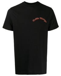 T-shirt girocollo nera di Perks And Mini