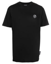 T-shirt girocollo nera di Plein Sport
