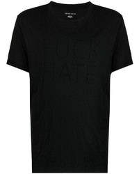 T-shirt girocollo nera di Private Stock