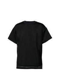 T-shirt girocollo nera di Private Stock