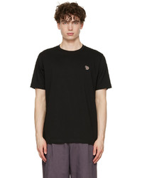 T-shirt girocollo nera di Ps By Paul Smith