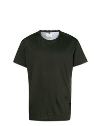 T-shirt girocollo nera di R13