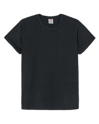 T-shirt girocollo nera di RE/DONE