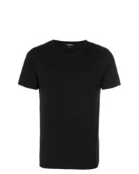 T-shirt girocollo nera di Ron Dorff