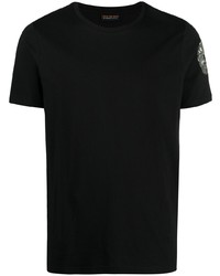 T-shirt girocollo nera di Save The Duck