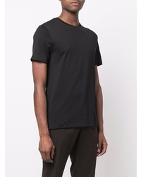 T-shirt girocollo nera di Ralph Lauren Purple Label