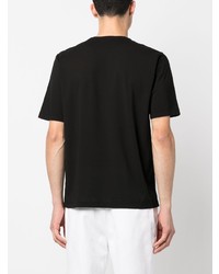 T-shirt girocollo nera di Kired