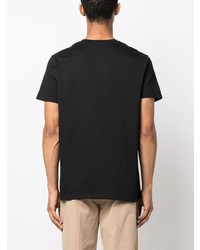 T-shirt girocollo nera di A.P.C.