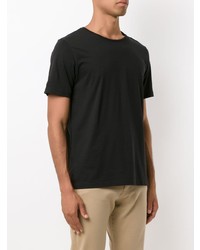 T-shirt girocollo nera di Egrey