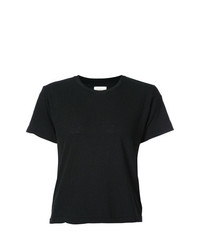 T-shirt girocollo nera di Simon Miller
