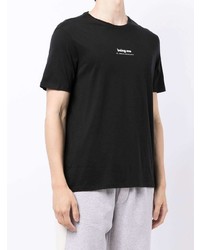 T-shirt girocollo nera di Armani Exchange