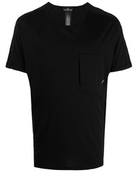 T-shirt girocollo nera di Stone Island Shadow Project