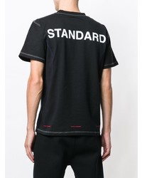 T-shirt girocollo nera di United Standard
