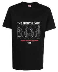 T-shirt girocollo nera di The North Face