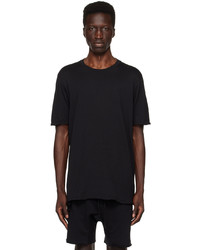 T-shirt girocollo nera di Thom Krom