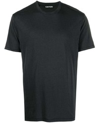 T-shirt girocollo nera di Tom Ford