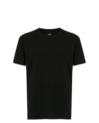 T-shirt girocollo nera di Track & Field