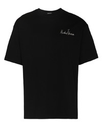 T-shirt girocollo nera di UNDERCOVE