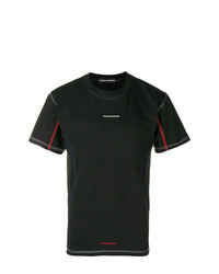 T-shirt girocollo nera di United Standard