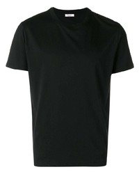 T-shirt girocollo nera di Valentino