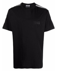 T-shirt girocollo nera di VERSACE JEANS COUTURE