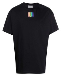 T-shirt girocollo nera di VTMNTS