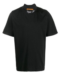 T-shirt girocollo nera di Vyner Articles