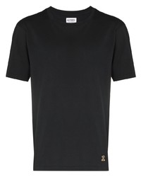 T-shirt girocollo nera di Wacko Maria