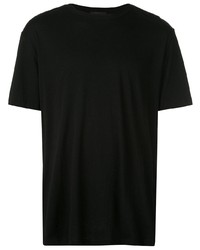 T-shirt girocollo nera di WARDROBE.NYC