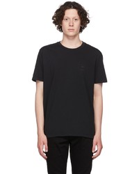 T-shirt girocollo nera di Won Hundred