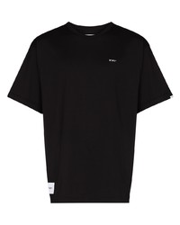 T-shirt girocollo nera di WTAPS